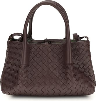 Bottega Veneta Womens Handbag Pinacoteca Dark Barolo Barolo-Pick-M B Calf Leather Handbags Barolo/pick-m Hand Bags