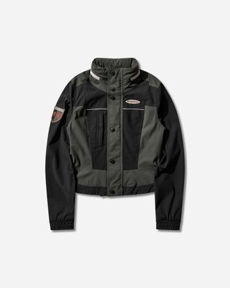 Martine Rose Women s Stretch Jacket Dark Green / Black