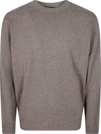FILIPPO DE LAURENTIIS Fine-Knit Wool-Cashmere Blend Sweater