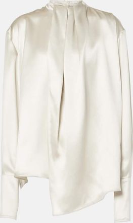 Magda Butrym Draped silk blouse