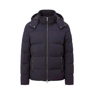 Montecore Jassen, Heren, Blauw, XL, Leer, Bubble Jacket