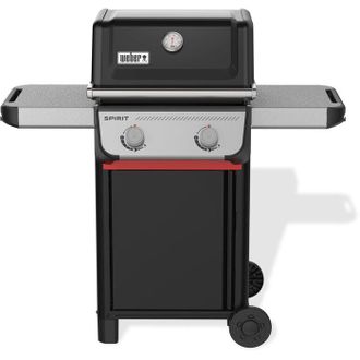 Weber Barbacoa A Gas - Weber - Spirit E-210 - 2 Quemadores De Acero Inoxidable - 7,8kw - Term&oacute;metro - Negro
