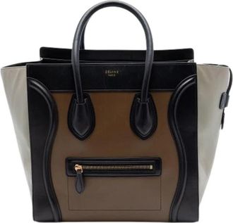 Celine Pre-owned Mini Luggage - Dames - Vintage Shopper - Veelkleurig - ONE Size - Leer - Vintage