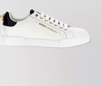 Dolce & Gabbana leather low-top sneakers