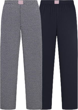 Ted Baker Mens Sleepwear Bottoms Set of 2 - Classic Fit, Easy-Care Woven Lounge Pants | Lightweight & Breathable Nightwear (XXL)