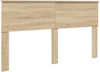 vidaXL Cabecero Roble Sonoma 160 Cm Madera Contrachapada Vidaxl