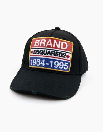 Dsquared2 Mens Dsquared2 Brand 1964-1995 Cap Black - Size: OS