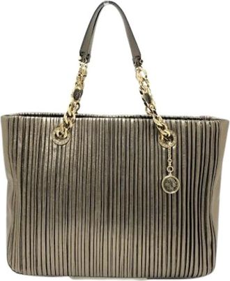 Bulgari Pre-owned Tote Bags, female, Brown, Size: ONE SIZE Pre-owned Vintage Tote Bag