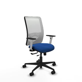 Piqueras y Crespo Silla De Oficina Piqueras Y Crespo Zulema Azul Cuero Sint&eacute;tico