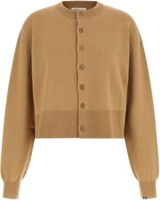 Extreme Cashmere C&aacute;rdigan N&deg;170 Chou - Knitwear - Mujer - Marr&oacute;n - ONE SIZE