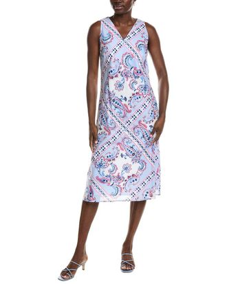Jones New York Printed Voile Midi Dress