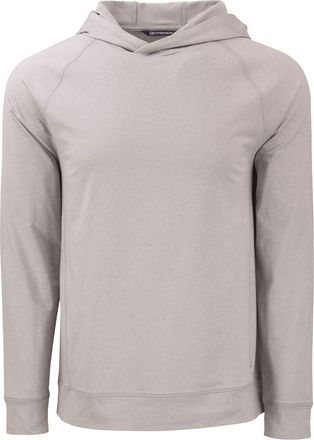Cutter & Buck Adapt Knit Recycled Mens Heathered Hooded Pullover
