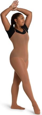 Capezio Ultra Soft Convertible Body Tight in Dark Brown at Nordstrom, Size Large/x-Large