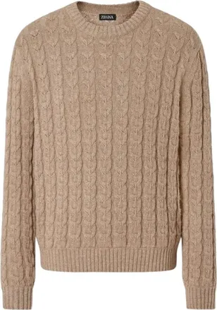 Ermenegildo Zegna Hombre, Jerseys, Beige, Talla: L