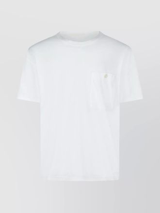 Ten c crew neck front pocket short sleeves