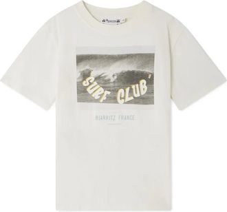 BONPOINT Thibald t-shirt - kids - Cotton - 14 - White