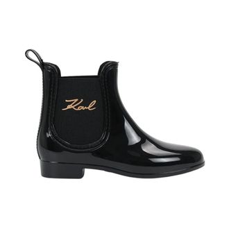 Karl Lagerfeld Schoenen, Dames, Zwart, 37 EU, Kalosh II