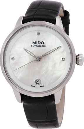 Mido Rainflower Automatic Mother of Pearl Dial Ladies Watch M0432071611600