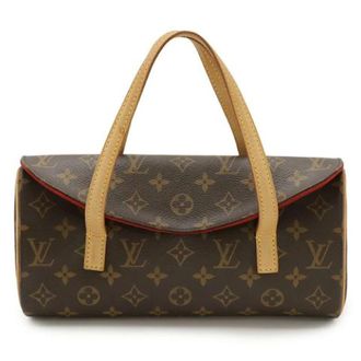 Louis Vuitton Pre-owned Handbags, female, Brown, Size: ONE SIZE Pre-owned Vintage Canvas Handbag