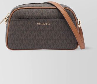 Michael Michael Kors coated canvas camera bag