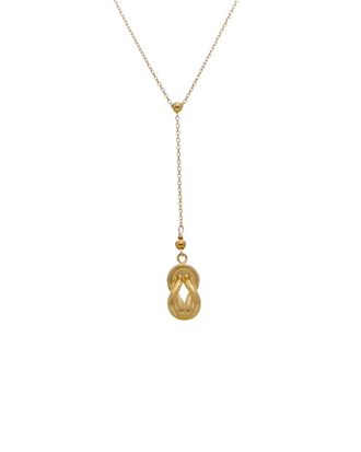 Italian Gold, Inc 10K Love Knot Drop Necklace