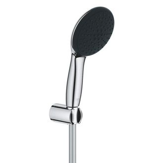 GROHE Vitalio QuickFix Handdoucheset - diameter 11cm - 2 straalsoort - 8.0/min - met houder - met slang - 175cm - chroom
