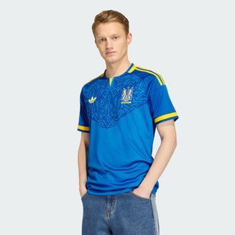 adidas Mens adidas Ukraine 26 Away Jersey