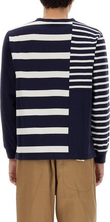 Umbro Patchwork Cotton Sweatshirt - Blue