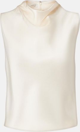 Vince Top cropped in raso