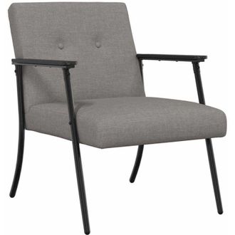 vidaXL Armchair Taupe 59 x 75 x 78 cm Fabric vidaXL