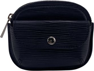 Louis Vuitton Epi Black Leather Coin Purse/Coin Case (Pre-Owned)