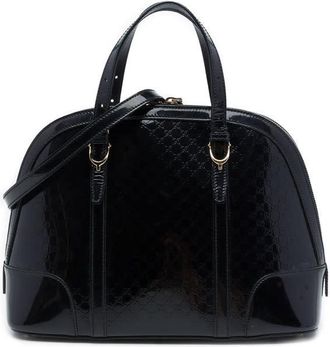 Gucci Pre-owned Gucci Small Microguccissima Patent Nice Satchel Ladies JV7R36JJGHP5DP1P