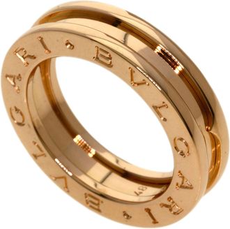 Bulgari B.Zero1 Pink Gold (18K) Band Ring (Pre-Owned)