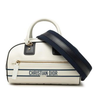 Dior Pre-owned Dior Small Leather Vibe Zip Bowling Bag Ladies 7D0PZWY9HTMRWQMW
