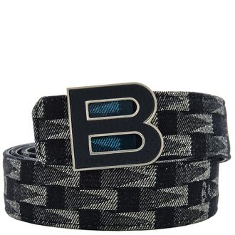 Bally Pennant Jacquard Reversible Belt, Size 105