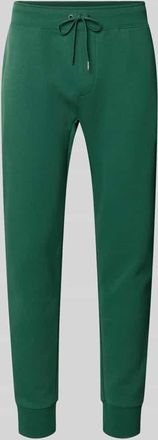 Polo Ralph Lauren Tapered Sweatshorts aus Baumwoll-Mix in Dunkelgruen, Gr&ouml;&szlig;e XXL