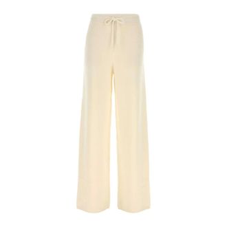 Max Mara Fiabe Pants - Dames - Broeken - Wit - Maat: S Kasjmier