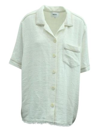 Nanushka T-shirt con taschino - Bianco