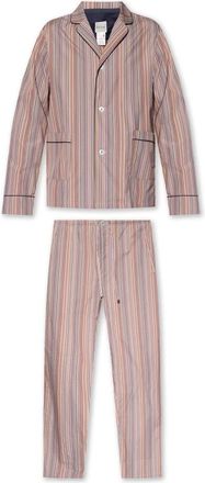 Paul Smith Tweedelige pyjamaset - Heren - Pyjama - Veelkleurig - L - Tweed - Nachtkleding