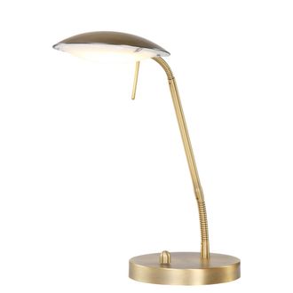 Steinhauer Mexlite - L&aacute;mpara De Mesa - Eloi - Bronce - Vidrio Metal - &Oslash; 17cm