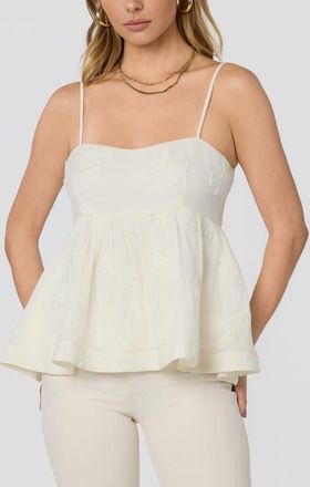 ASTR the Label Zoe Babydoll Top in Cream at Nordstrom, Size X-Large