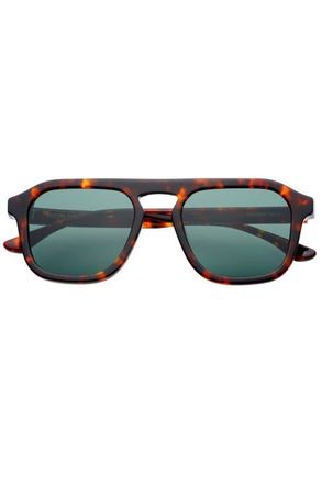 Freyrs Eyewear Addison Aviator Sunglasses in Tortoise /G15 at Nordstrom