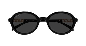 Gucci Womens Sunglasses Black-Grey Recycled Acetate