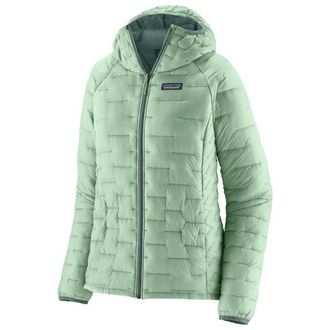 Patagonia Micro Puff Hoody Kunstfaserjacke f&uuml;r Damen | gr&uuml;n