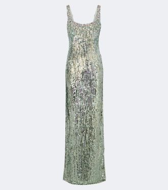 Jenny Packham Rosalie sequined gown