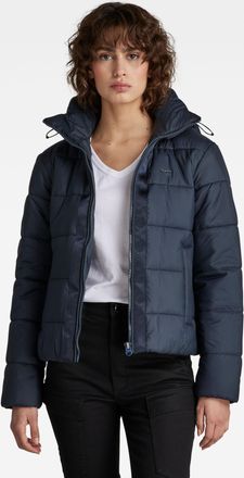 G-Star G-Star RAW Womens Meefic Hooded Padded Jacket - Navy - Size X-Small