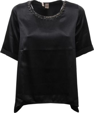 Jijil Dames, Tops, Zwart, Maat: XS Poliester