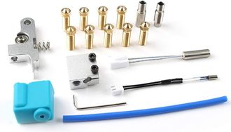 OEM Kit De Boquilla, Funda De Silicona, Termistor Calefactor Y Tubo De Garganta Para Impresoras 3d Sidewinder X1 / Genius