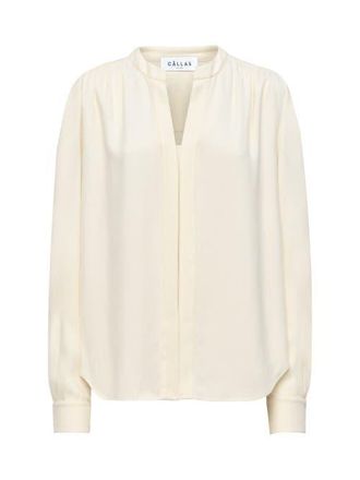 C&acirc;llas Milano Athena Relaxed fit Athena L/slv shirt in Ivory at Nordstrom, Size 2 It