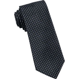W.R.K Neat Silk Tie in Black at Nordstrom Rack